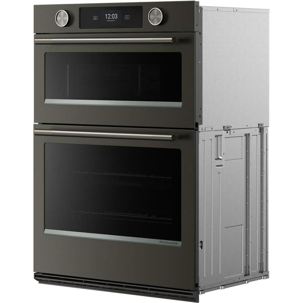  KitchenAid 30-inch Smart Electric Combo Wall Oven with Intelligent Cooking Camera KOEC930SBE IMAGE 6