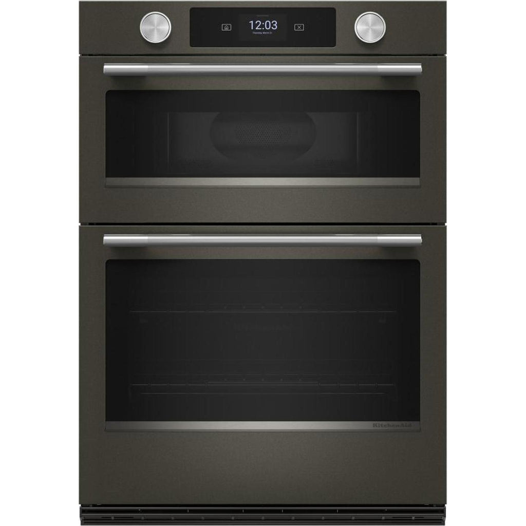  KitchenAid 30-inch Smart Electric Combo Wall Oven with Intelligent Cooking Camera KOEC930SBE IMAGE 8