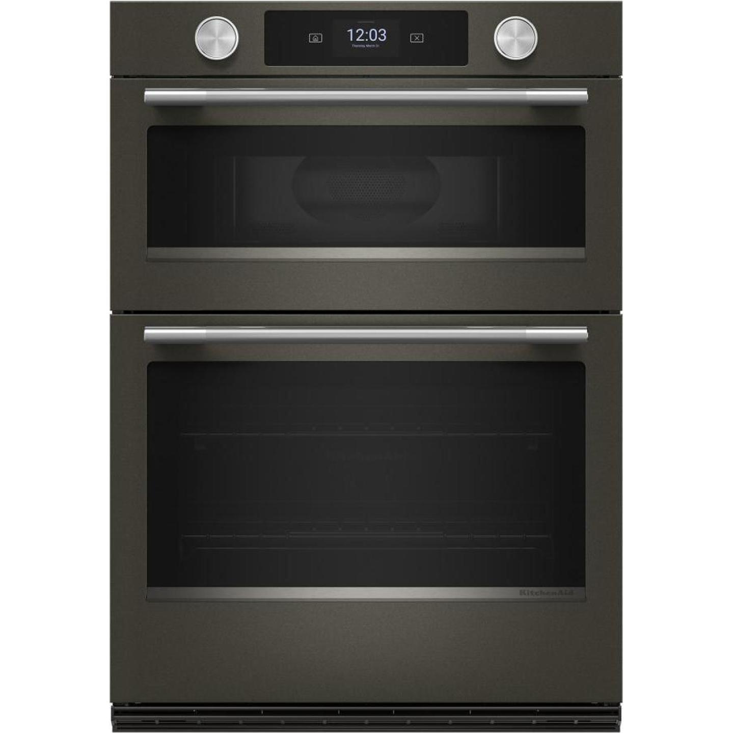  KitchenAid 30-inch Smart Electric Combo Wall Oven with Intelligent Cooking Camera KOEC930SBE IMAGE 8