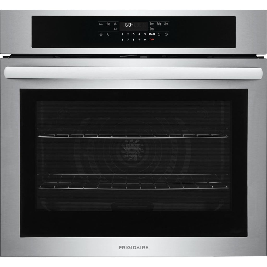  Frigidaire 30-inch, 5.3 cu. ft. Built-in Single Wall Oven with Air Fry FCWS303LAF IMAGE 1