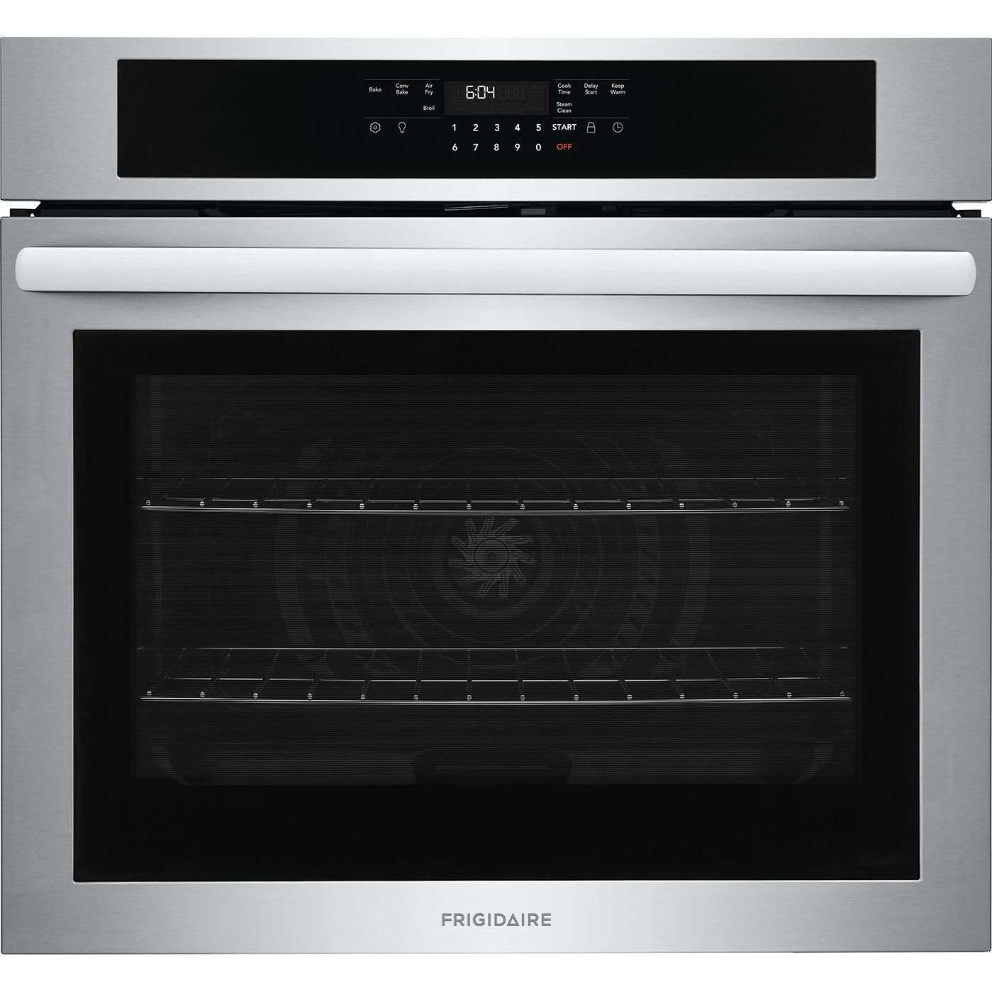  Frigidaire 30-inch, 5.3 cu. ft. Built-in Single Wall Oven with Air Fry FCWS303LAF IMAGE 1