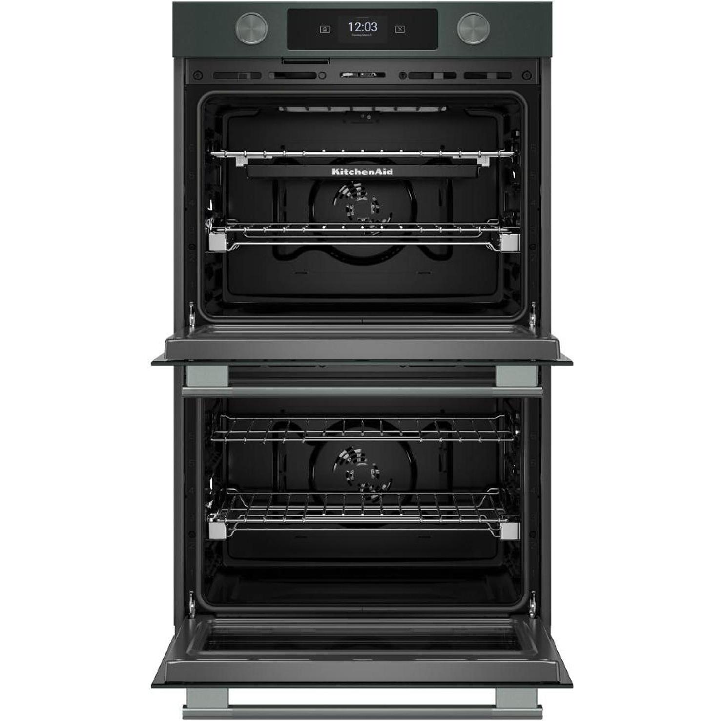  KitchenAid 30-inch Smart Electric Double Wall Oven with Intelligent Cooking Camera KOED930SJP IMAGE 2