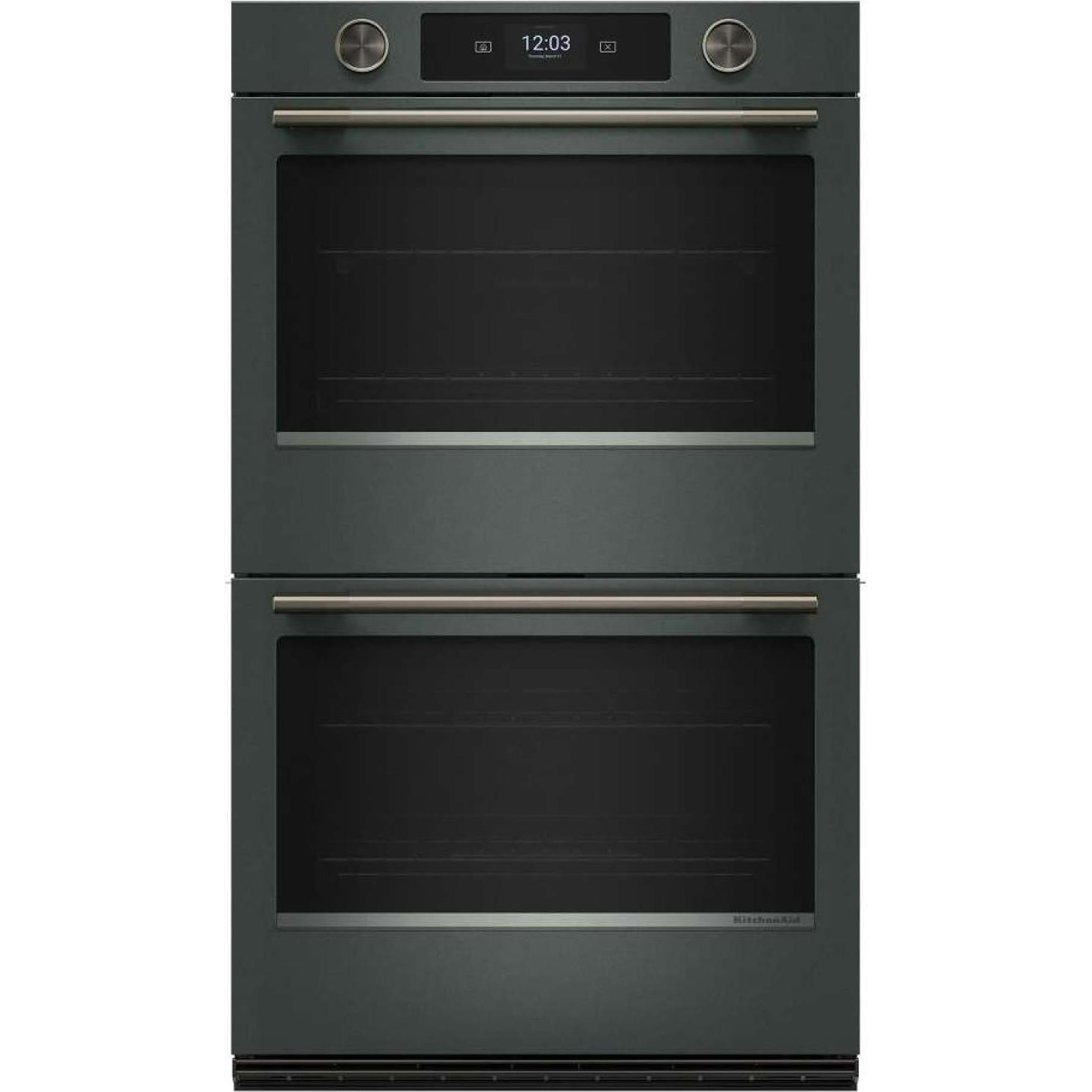  KitchenAid 30-inch Smart Electric Double Wall Oven with Intelligent Cooking Camera KOED930SBE IMAGE 1