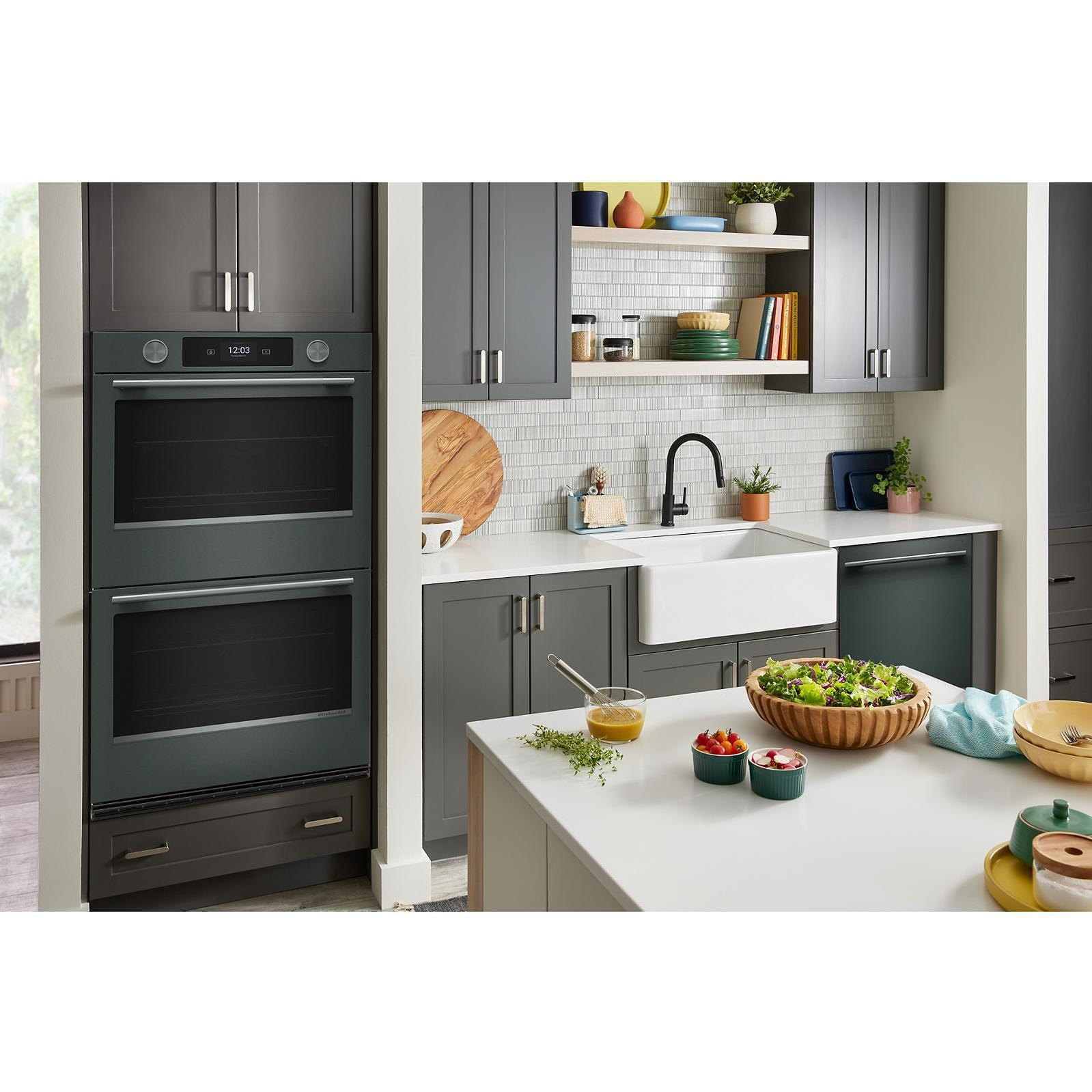  KitchenAid 30-inch Smart Electric Double Wall Oven with Intelligent Cooking Camera KOED930SBE IMAGE 13