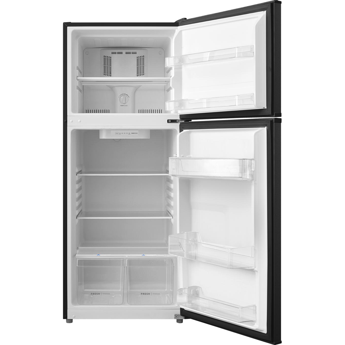  Frigidaire 24-inch, 11.6 cu. ft. Freestanding Top Freezer Refrigerator FRTE1226AB IMAGE 2