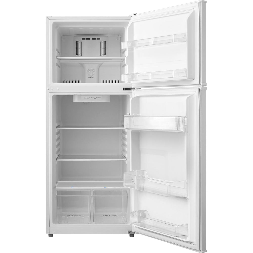  Frigidaire 24-inch, 11.6 cu. ft. Freestanding Top Freezer Refrigerator FRTE1226AW IMAGE 2