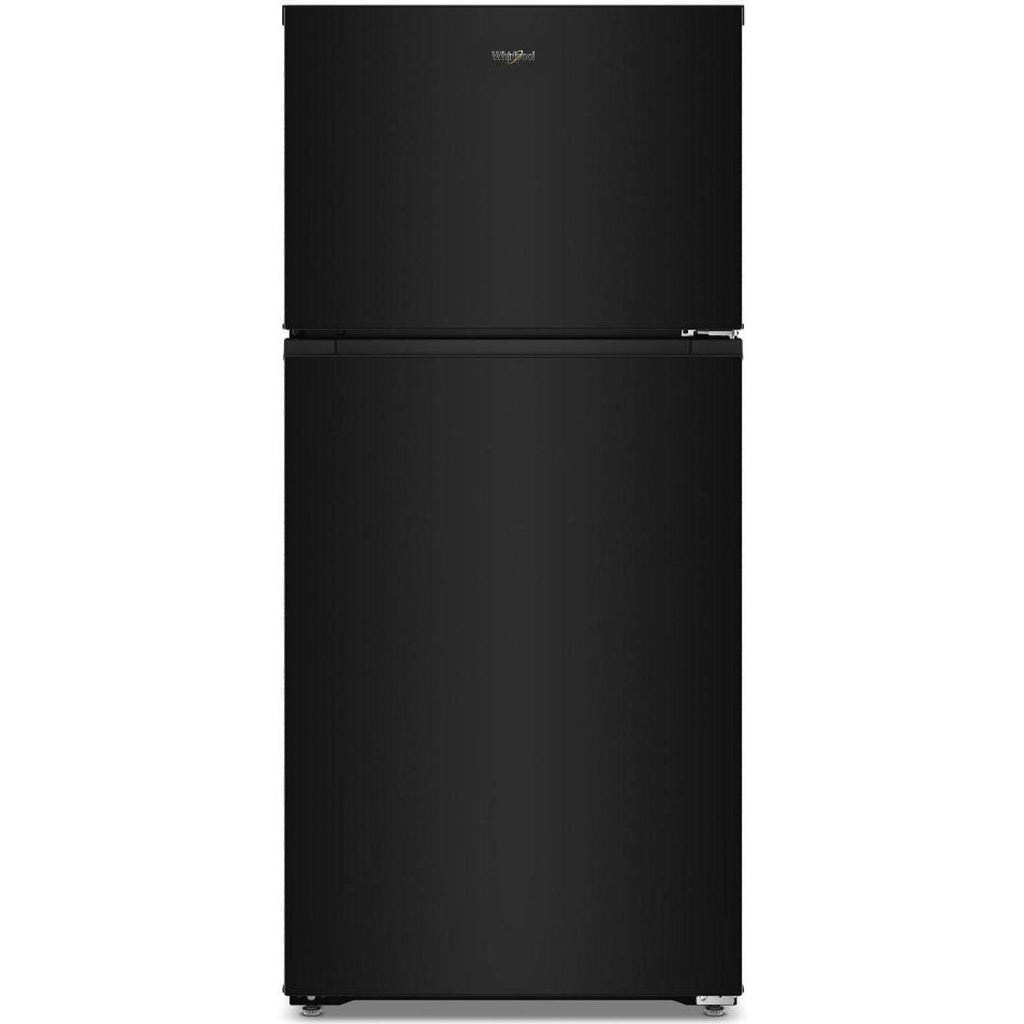  Whirlpool 28-inch, 14 cu. ft. Top Freezer Refrigerator with Total Coverage Cooling WRTX3314TB IMAGE 1