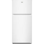  Whirlpool 28-inch, 14 cu. ft. Top Freezer Refrigerator with Total Coverage Cooling WRTX3314TW IMAGE 1