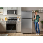  Whirlpool 28-inch, 14 cu. ft. Top Freezer Refrigerator with Total Coverage Cooling WRTX3314TW IMAGE 12