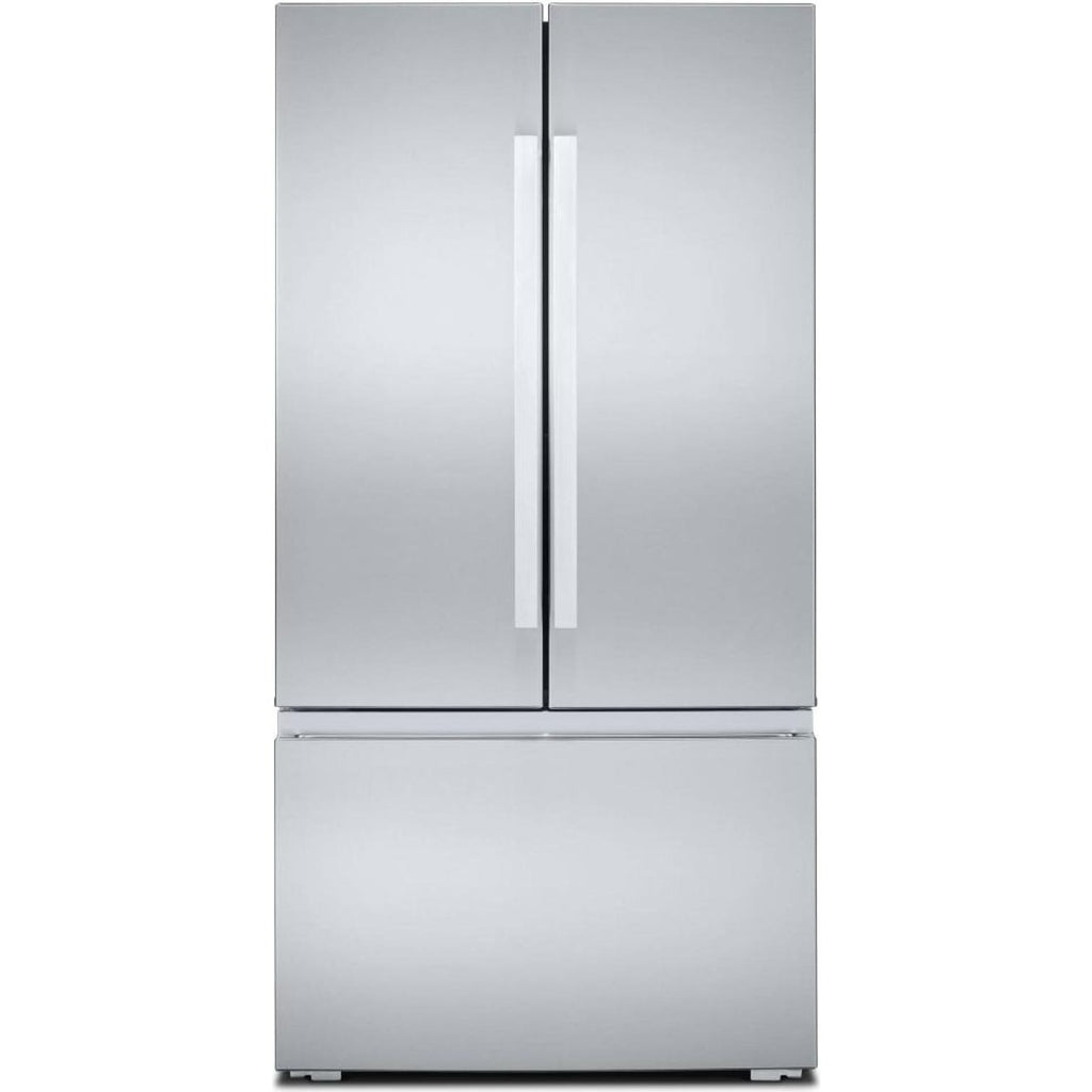  JennAir 36-inch, 24.8 cu. ft. Counter-Depth French 3-Door Refrigerator with Internal Water Dispenser JFFCCI72SM IMAGE 1