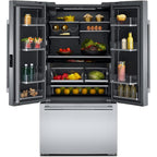  JennAir 36-inch, 24.8 cu. ft. Counter-Depth French 3-Door Refrigerator with Internal Water Dispenser JFFCCI72SM IMAGE 3