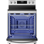  Midea 6.3 Cu. Ft. Freestanding Electric Range with Air Fry MER30A15ASTC IMAGE 2