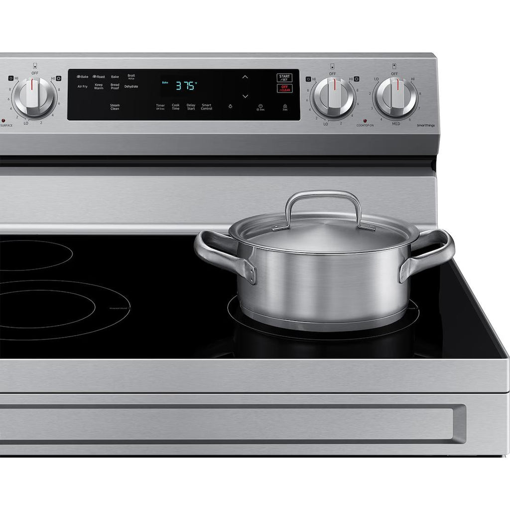  Samsung 6.3 cu. ft. Electric Freestanding Range Fan Convection Oven with Air Fry NE63F6510SR/AC IMAGE 11
