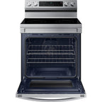  Samsung 6.3 cu. ft. Electric Freestanding Range Fan Convection Oven with Air Fry NE63F6510SR/AC IMAGE 4