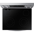  Samsung 6.3 cu. ft. Electric Freestanding Range Fan Convection Oven with Air Fry NE63F6510SR/AC IMAGE 7
