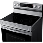  Samsung 6.3 cu. ft. Electric Freestanding Range Fan Convection Oven with Air Fry NE63F6510SR/AC IMAGE 9