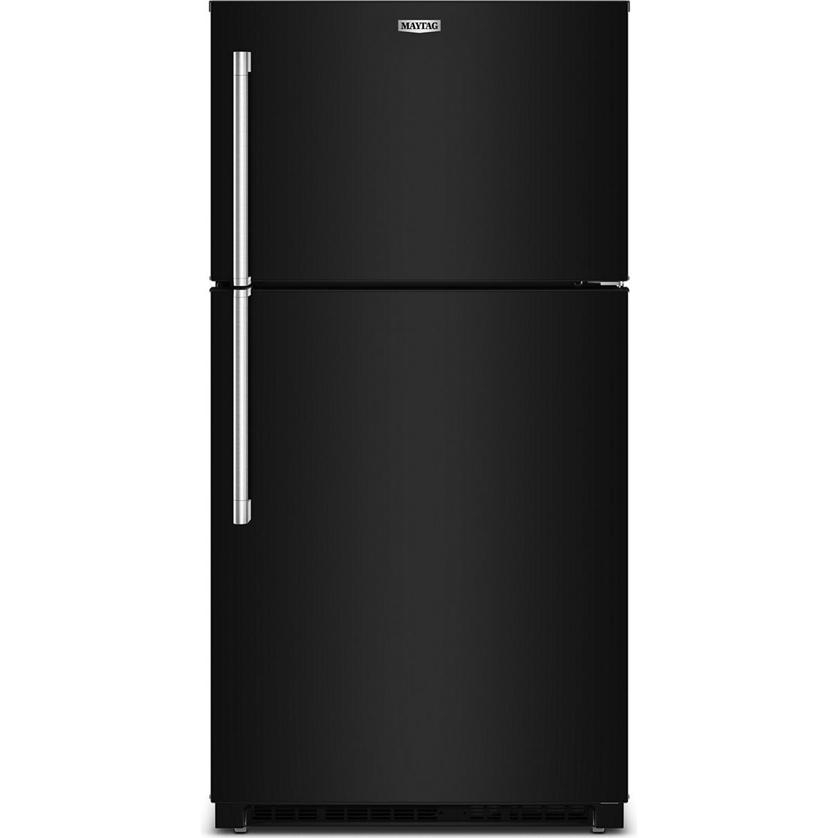  Maytag 33-inch, 21.3 cu. ft. Freestanding Top Freezer Refrigerator with EvenAir™ Cooling Tower MRTX5121TB IMAGE 1