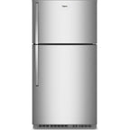  Whirlpool 32.8-inch, 21.3 cu. ft. Freestanding Top Freezer Refrigerator with Flexi-slide™ Deli Drawer WRTX7421TZ IMAGE 1