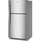  Whirlpool 32.8-inch, 21.3 cu. ft. Freestanding Top Freezer Refrigerator with Flexi-slide™ Deli Drawer WRTX7421TZ IMAGE 3