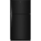  Whirlpool 32.8-inch, 21.3 cu. ft. Freestanding Top Freezer Refrigerator with Flexi-slide™ Deli Drawer WRTX7421TB IMAGE 1