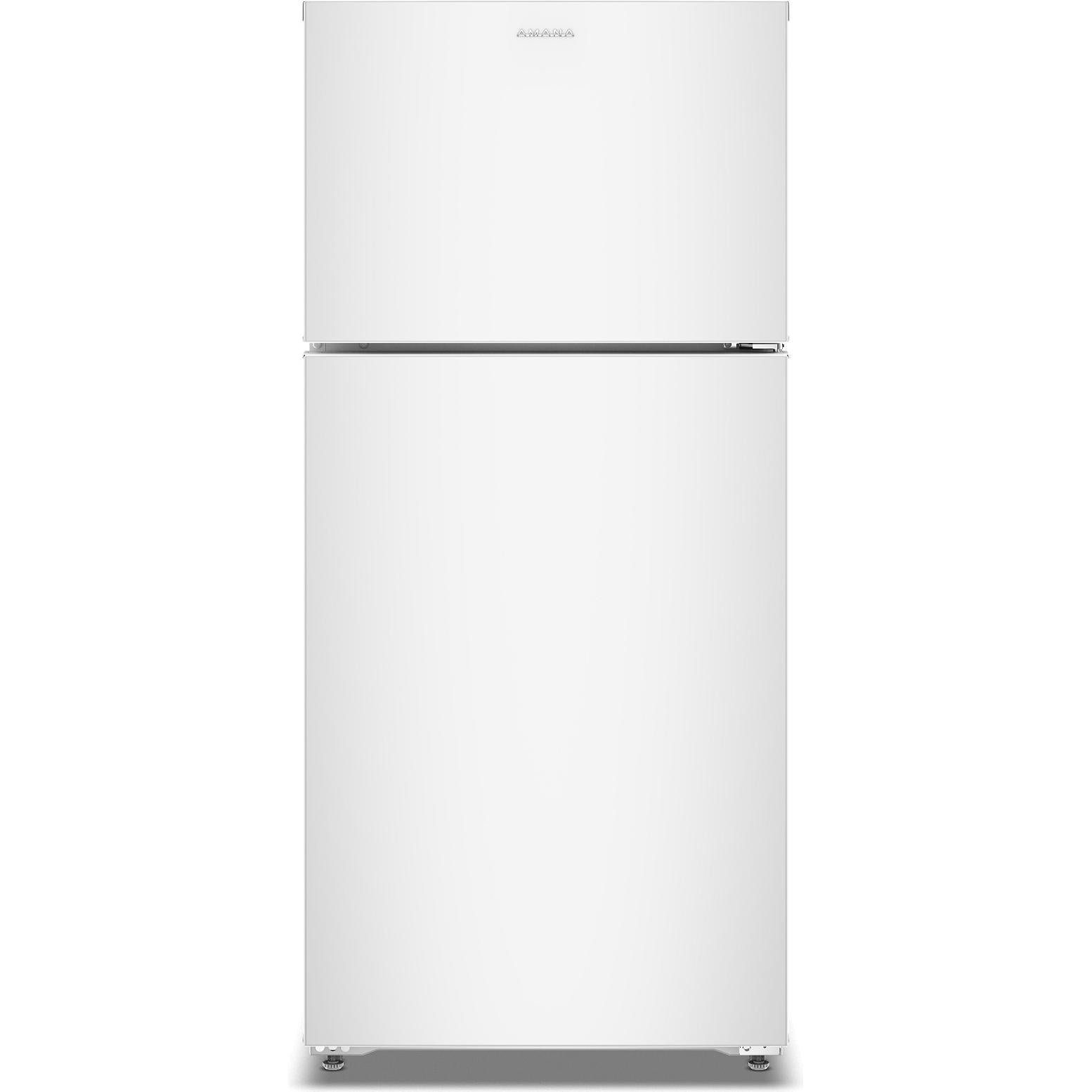  Amana 28.5-Inch, 14.3 Cu. Ft. Top-Freezer Refrigerator with Large Crisper Drawer ARTX2314TW IMAGE 1
