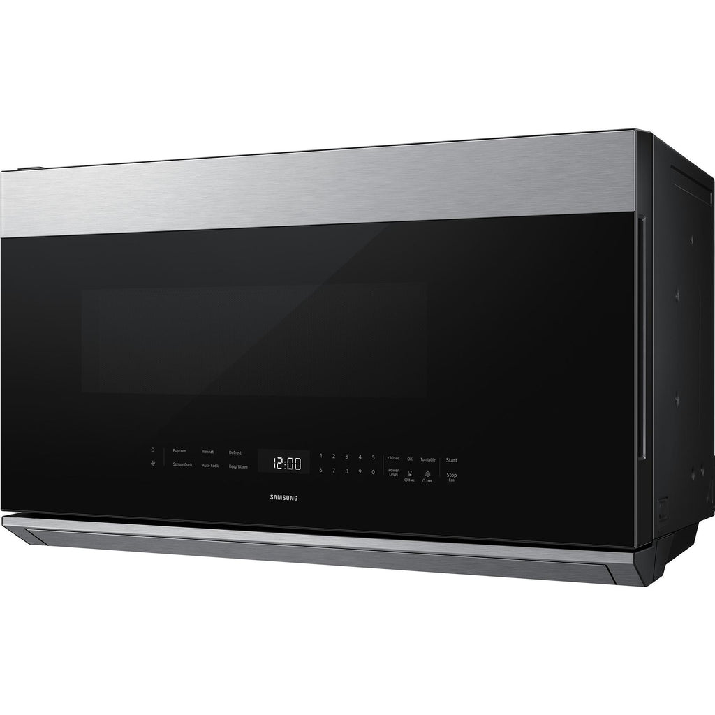  Samsung 2.1 cu. ft. Over-the-Range Microwave with Dual Ventilation and Auto Connectivity ME80H2160RAC IMAGE 3