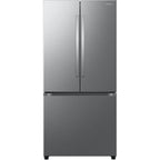  Samsung 33-inch, 25 cu.ft. Bespoke AI 3-Door French Door Refrigerator RF25C5A01SRAA IMAGE 1