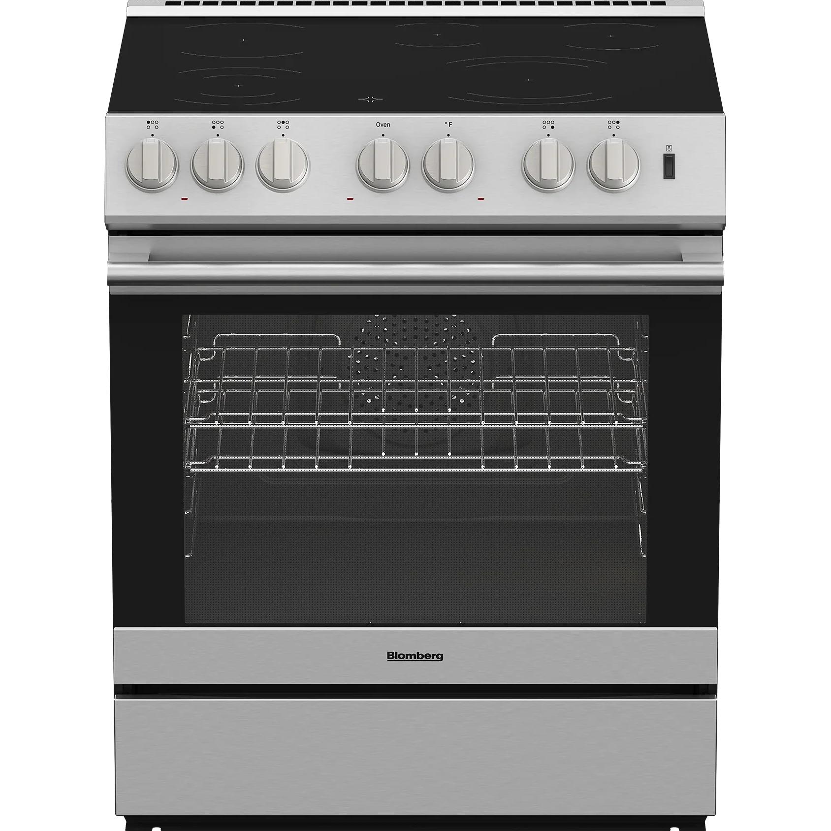  Blomberg 30-inch Slide-in Electric Range with Air Fry Technology BERC30524SS IMAGE 1