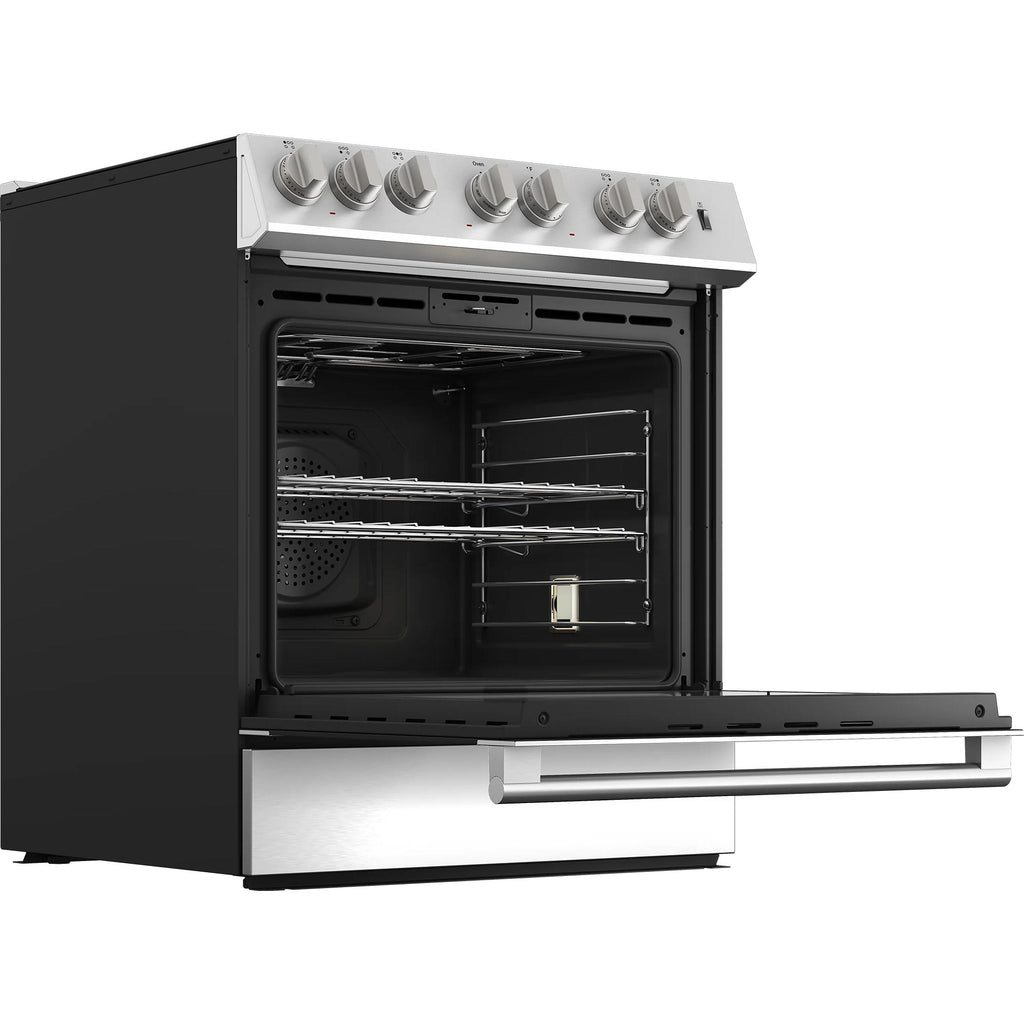  Blomberg 30-inch Slide-in Electric Range with Air Fry Technology BERC30524SS IMAGE 2