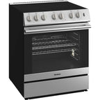  Blomberg 30-inch Slide-in Electric Range with Air Fry Technology BERC30524SS IMAGE 3