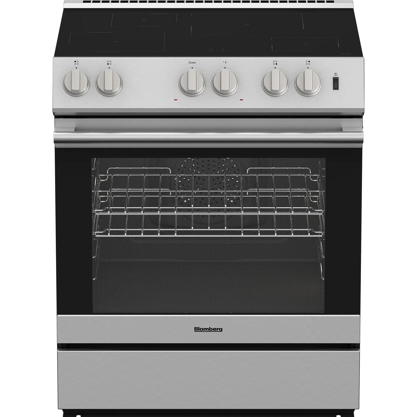  Blomberg 30-inch Slide-in Induction Range with True European Convection Technology BIR30424CSS IMAGE 1