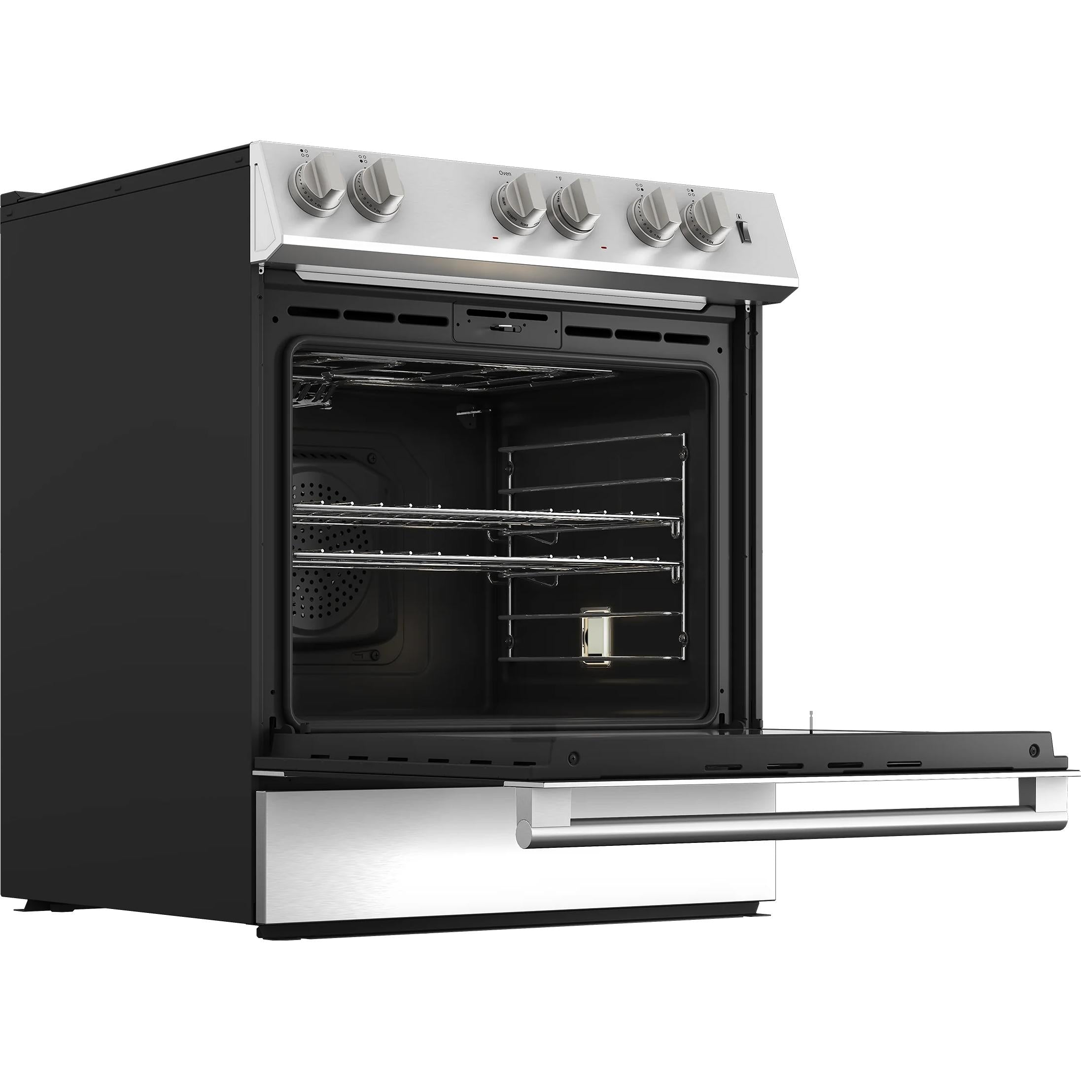  Blomberg 30-inch Slide-in Induction Range with True European Convection Technology BIR30424CSS IMAGE 2