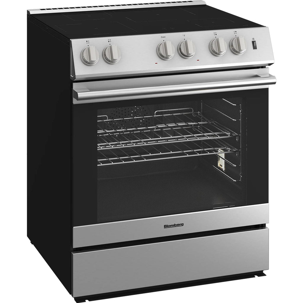  Blomberg 30-inch Slide-in Induction Range with True European Convection Technology BIR30424CSS IMAGE 3