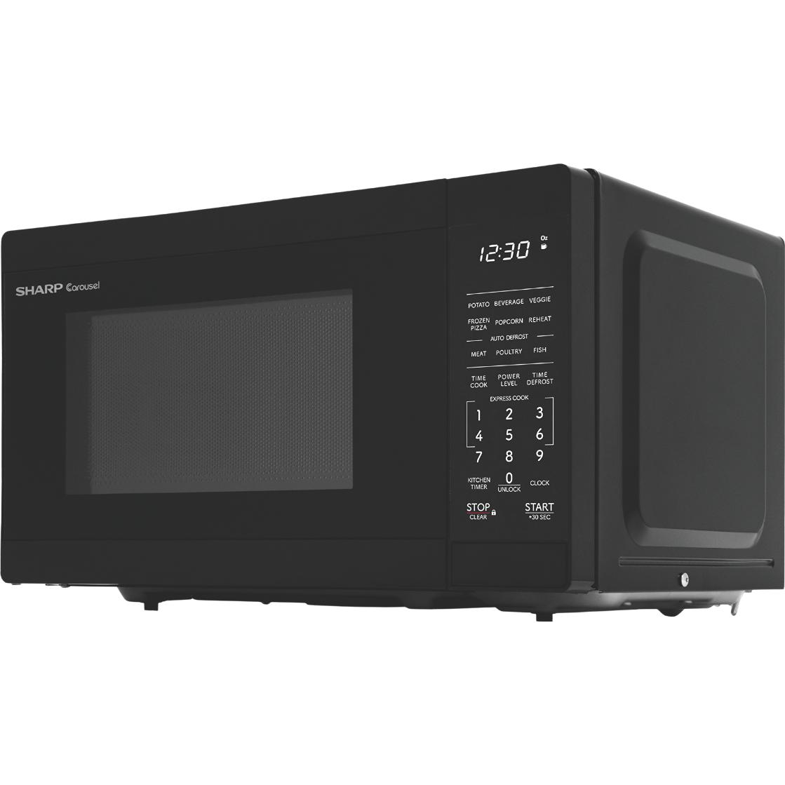  Sharp 0.7 cu. ft. Countertop Microwave Oven SMC0760KBC IMAGE 3