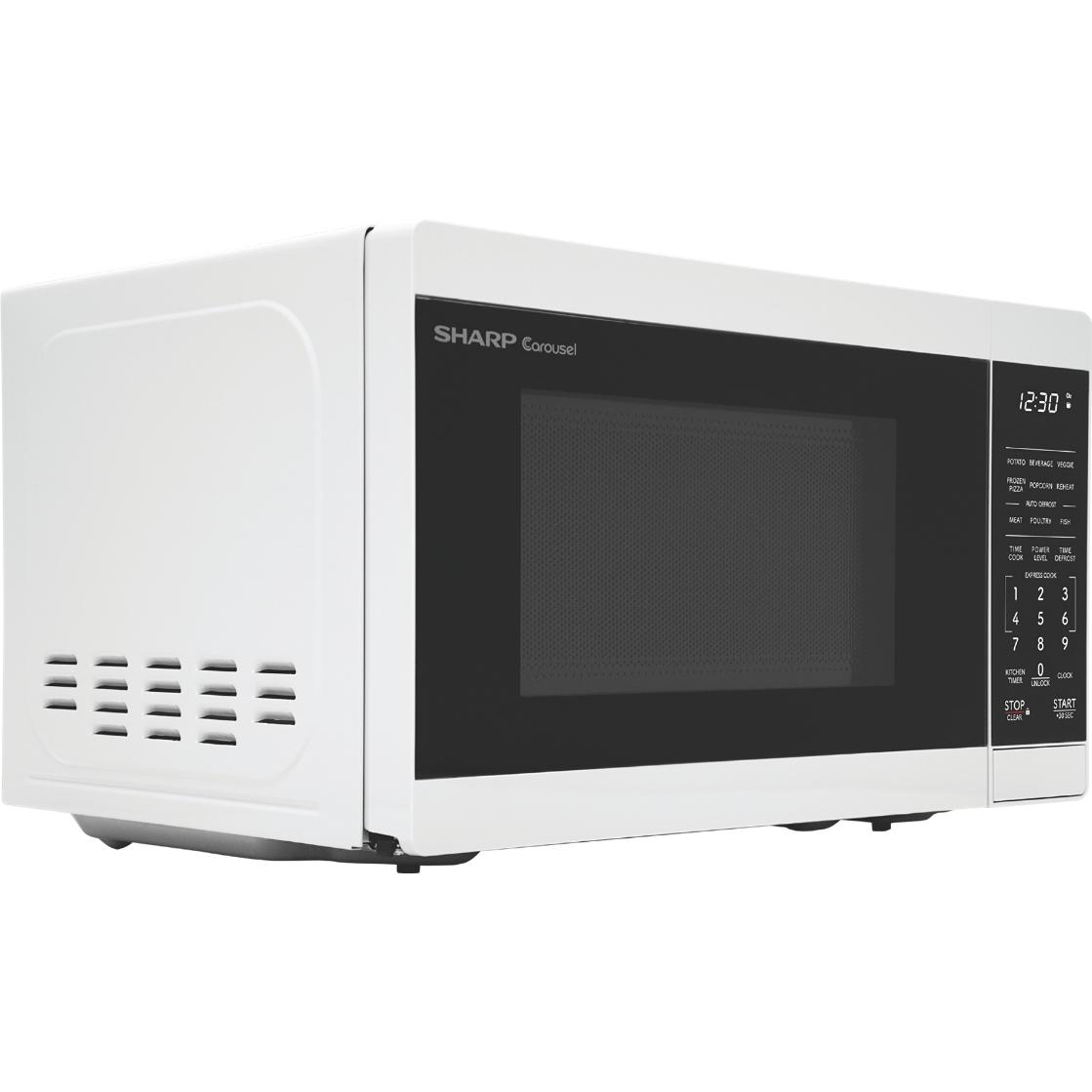  Sharp 0.7 cu. ft. Countertop Microwave Oven SMC0760KWC IMAGE 2