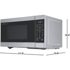  Sharp 0.7 cu. ft. Countertop Microwave Oven SMC0762KSC IMAGE 7