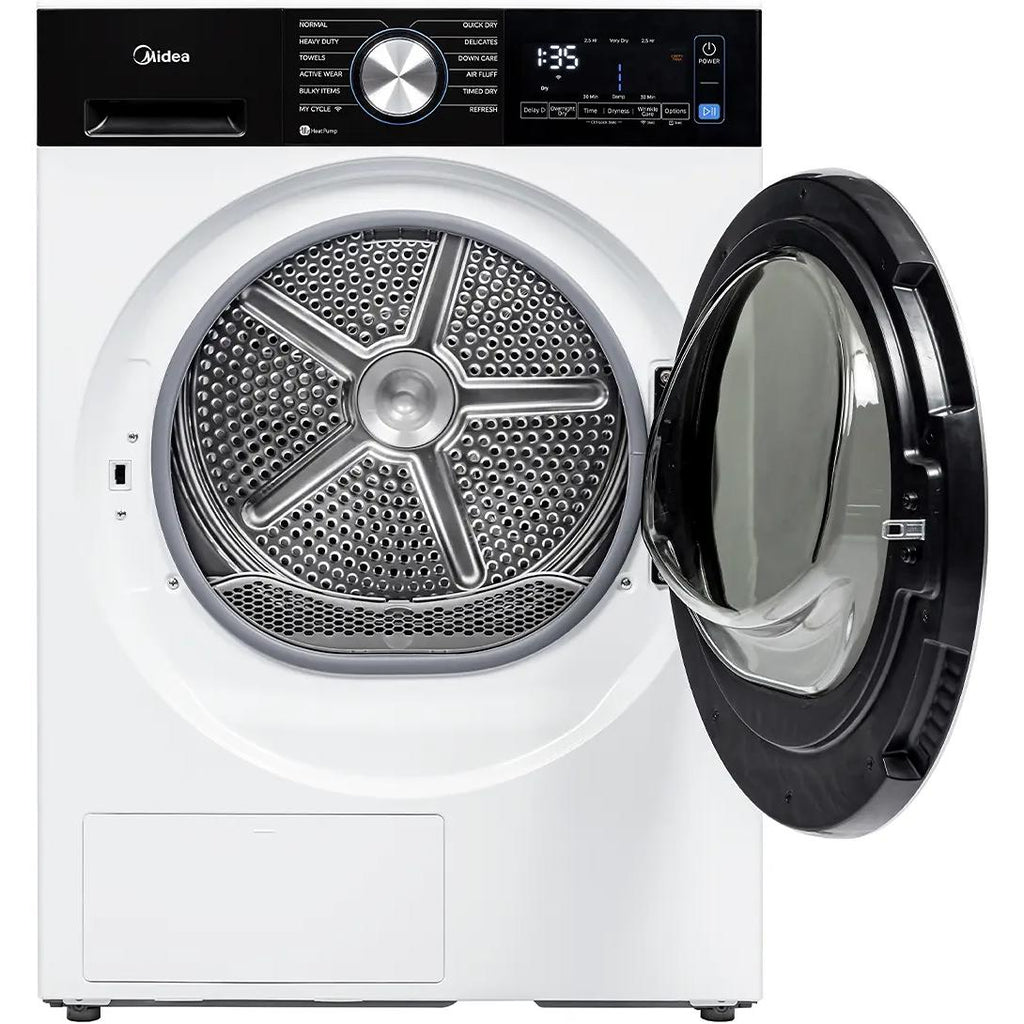  Midea 4.4 cu. ft Front Load Compact Heat Pump Dryer with Wrinkle Care MLHE31S2BBW IMAGE 4