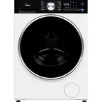  Midea 3.1 Cu. Ft. Front Load Compact Washing Machine with PowerMix™ MLHW31S2BBW IMAGE 1