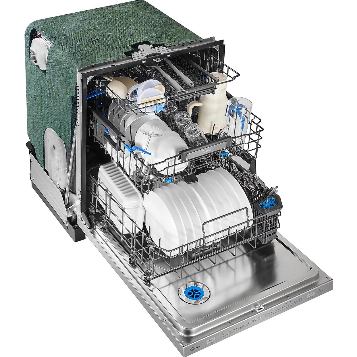  Midea Built-In Top Control Dishwasher MDT24P7CST IMAGE 6