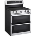  LG 30-inch, 7.3 cu. ft. Smart Electric Double Oven Freestanding Range with ProBake Convection® LDEL7324YE IMAGE 5