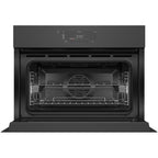  Fisher & Paykel 24-inch, 1.9 cu. ft. Built-in Combi-Steam Wall Oven with Convection Technology OS24NAMHUNB5 IMAGE 2