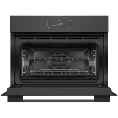  Fisher & Paykel 24-inch, 1.9 cu. ft. Combi-Steam Built-in Wall Oven with AeroTech™ Technology OS24NAMHUB5 IMAGE 2