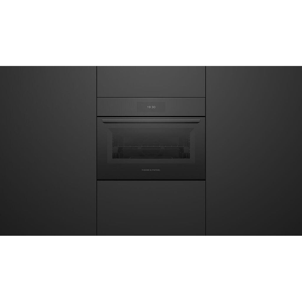  Fisher & Paykel 24-inch, 1.9 cu. ft. Combi-Steam Built-in Wall Oven with AeroTech™ Technology OS24NAMHUB5 IMAGE 3