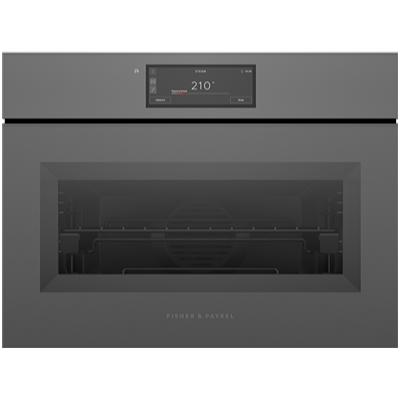  Fisher & Paykel 24-inch, 1.9 cu. ft. Built-in Combi-Steam Wall Oven with Convection Technology OS24NAMHUNG5 IMAGE 1