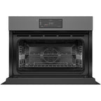  Fisher & Paykel 24-inch, 1.9 cu. ft. Built-in Combi-Steam Wall Oven with Convection Technology OS24NAMHUNG5 IMAGE 2