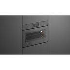  Fisher & Paykel 24-inch, 1.9 cu. ft. Built-in Combi-Steam Wall Oven with Convection Technology OS24NAMHUNG5 IMAGE 3