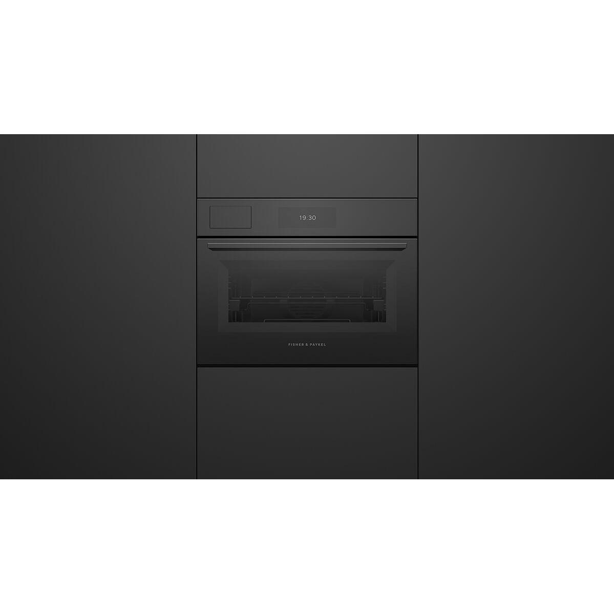  Fisher & Paykel 24-inch, 1.9 cu. ft. Built-in Combi-Steam Wall Oven with Convection Technology OS24NAMVUB5 IMAGE 3