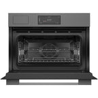  Fisher & Paykel 24-inch, 1.9 cu. ft. Built-in Combi-Steam Wall Oven with Convection Technology OS24NAMVUG5 IMAGE 2