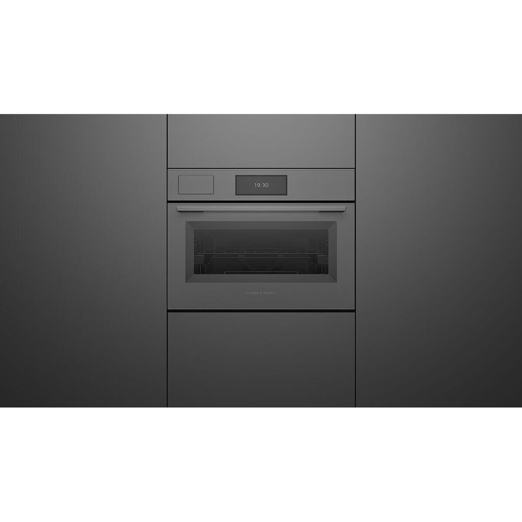  Fisher & Paykel 24-inch, 1.9 cu. ft. Built-in Combi-Steam Wall Oven with Convection Technology OS24NAMVUG5 IMAGE 3