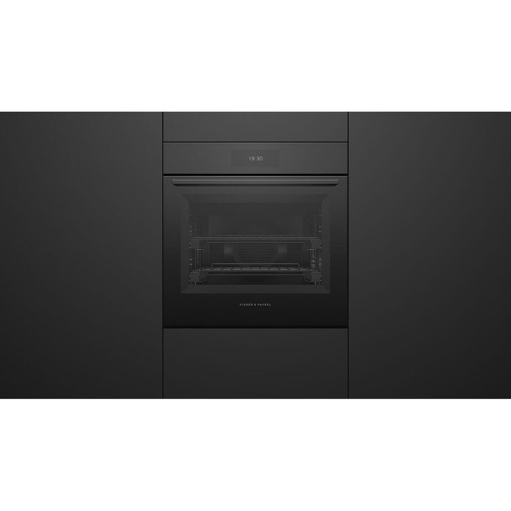  Fisher & Paykel 24-inch, 3 cu. ft. Combi-Steam Built-in Wall Oven with AeroTech™ Technology OS24SAMHUB5 IMAGE 3